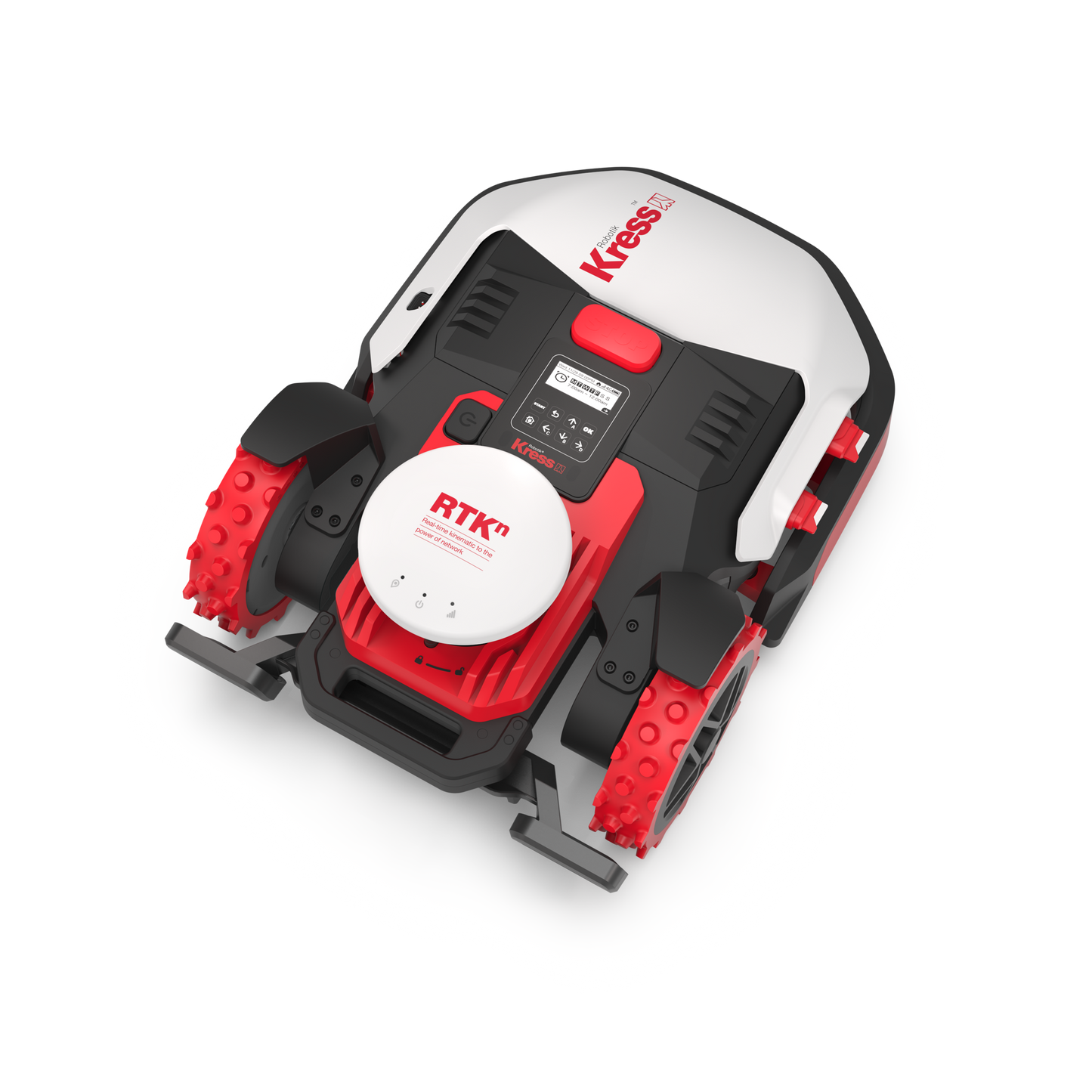 KR174E Robot cortacésped Kress RTKⁿ de 5.000 m² con OAS (sistema de prevención de obstáculos)