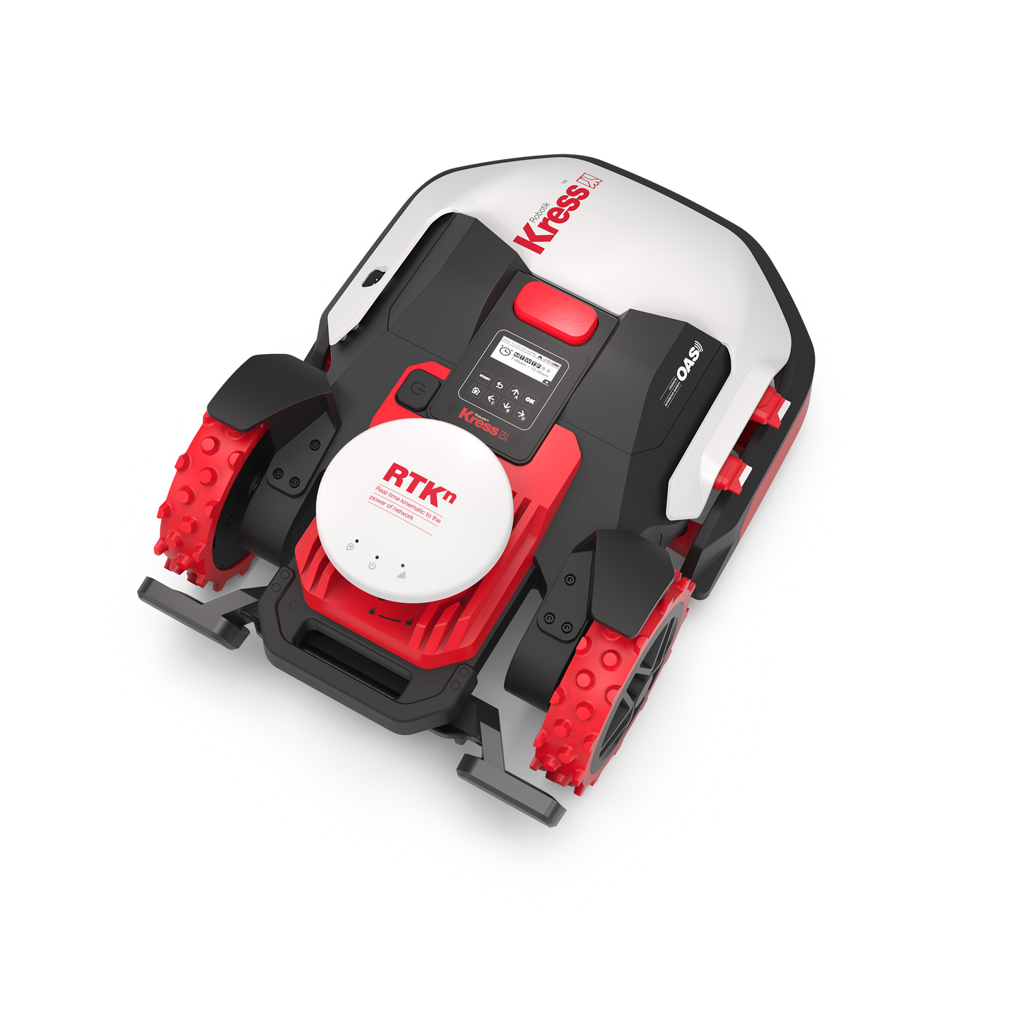 KR174E Kress RTKⁿ 5,000 m² robotic lawnmower with OAS (Obstacle Avoidance System)