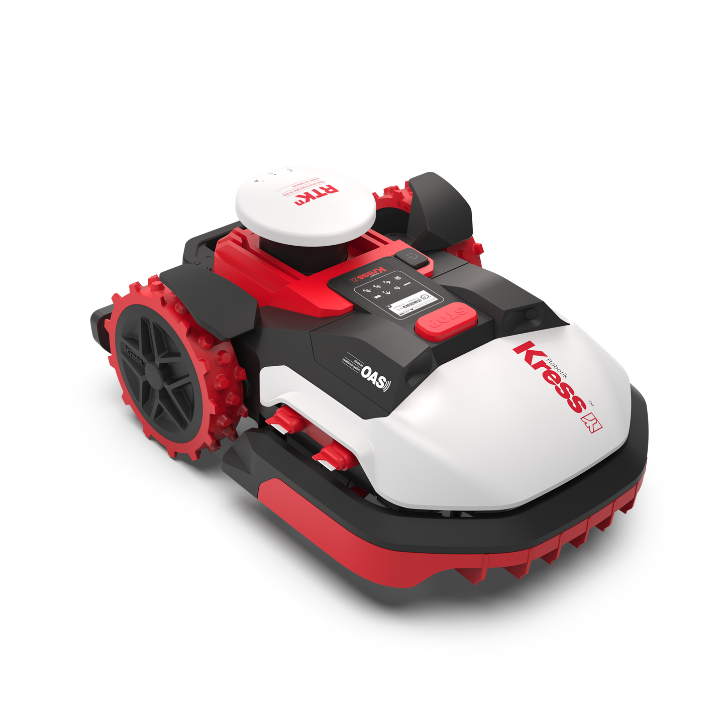 KR160E.A Robot cortacésped Kress RTKⁿ de 600 m² con OAS (Obstacle Avoidance System)