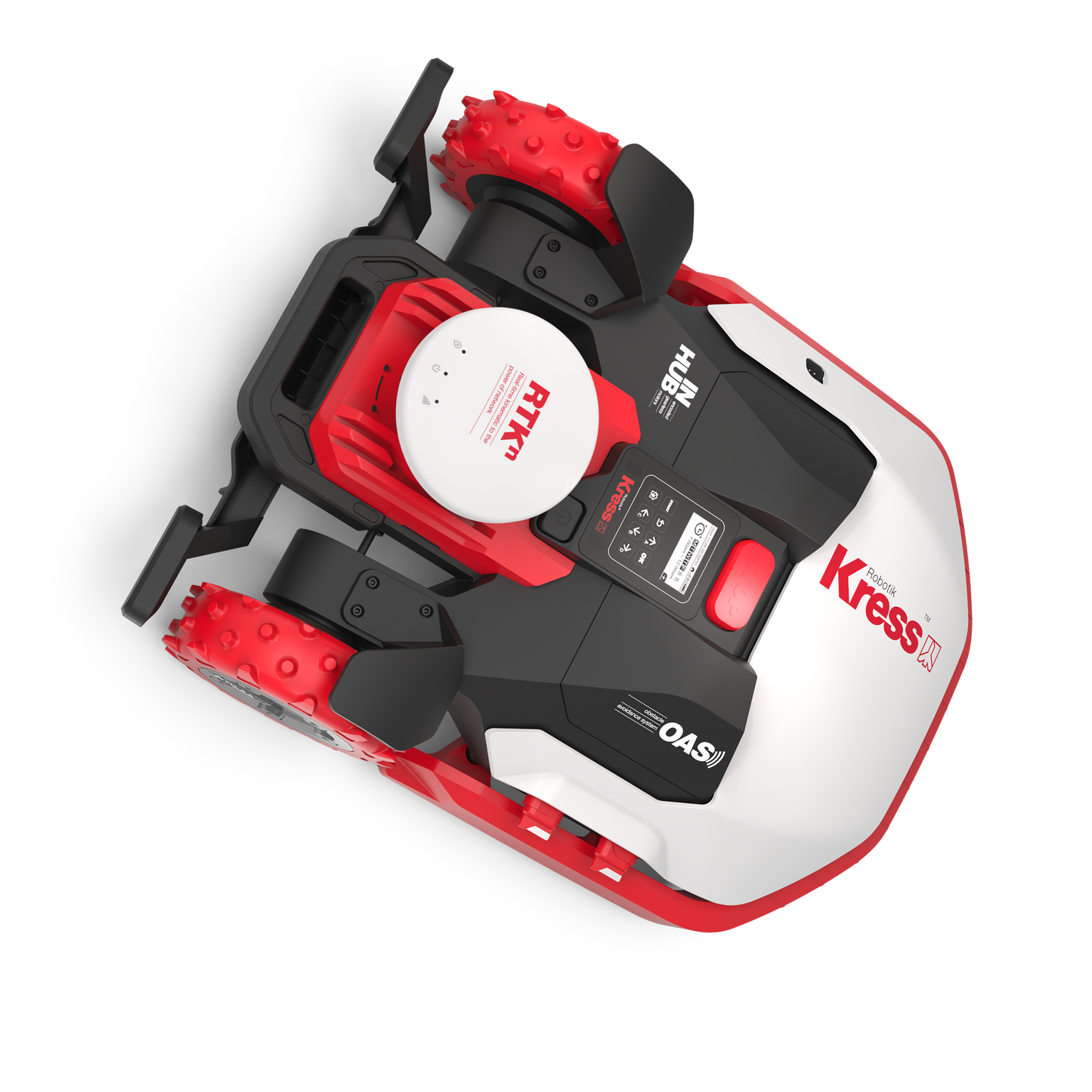 KR235E Robot cortacésped Kress RTKⁿ de 28.000 m² con OAS (sistema de prevención de obstáculos)