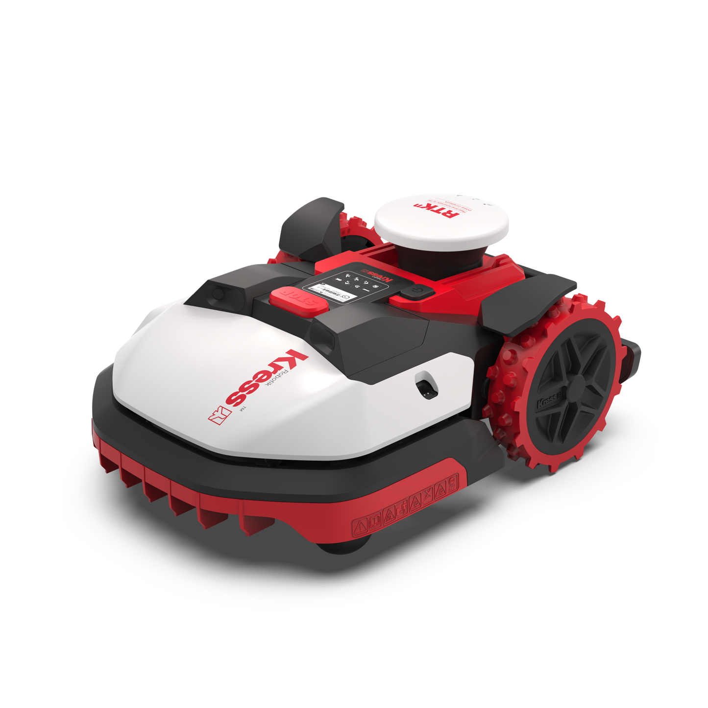KR160E.A Robot cortacésped Kress RTKⁿ de 600 m² con OAS (Obstacle Avoidance System)