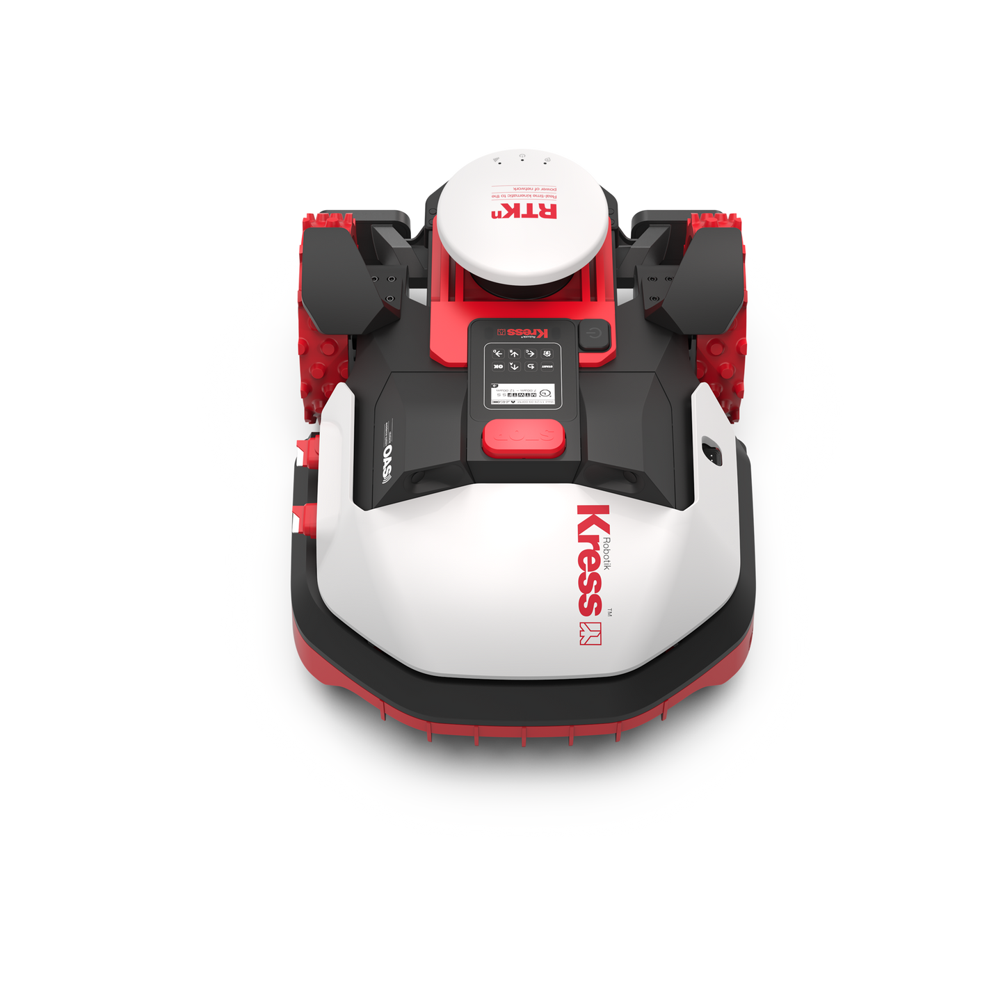 KR160E.A Robot cortacésped Kress RTKⁿ de 600 m² con OAS (Obstacle Avoidance System)